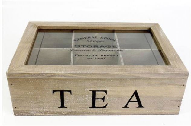 Shabby Chic Wooden Tea Chest