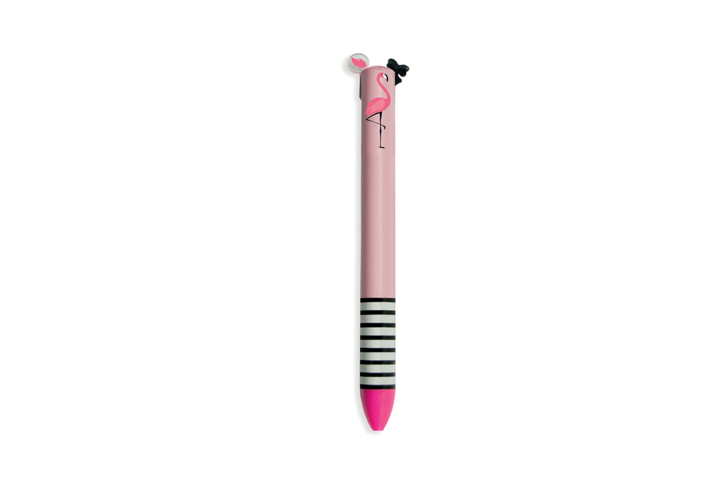 Flamingo Click & Clack 2 Colour Pen