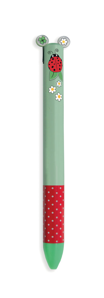 Owl Click & Clack 2 Colour Pen