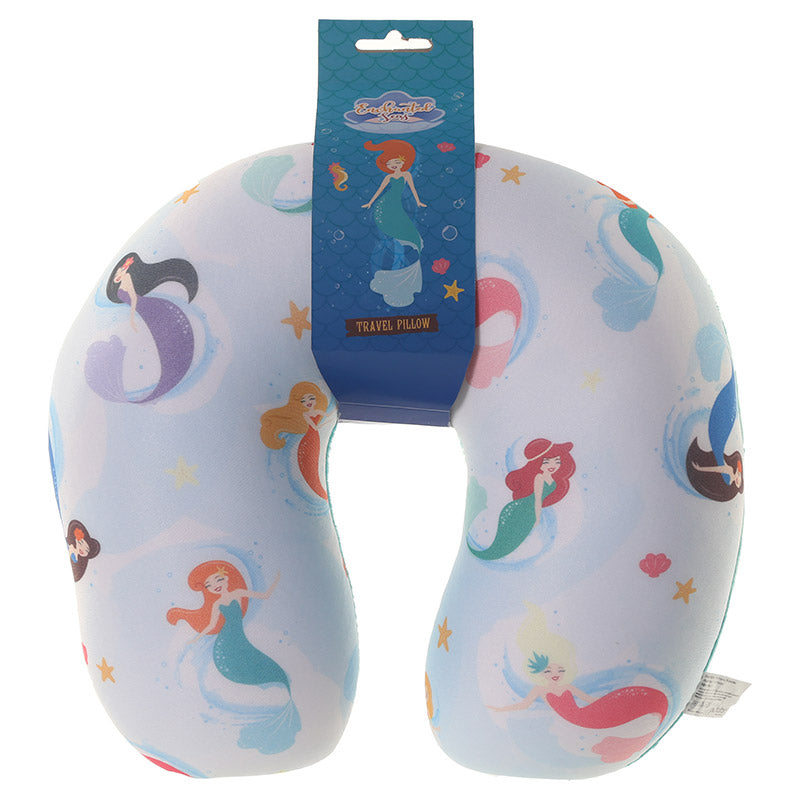 Enchanted Seas Mermaid Travel Pillow