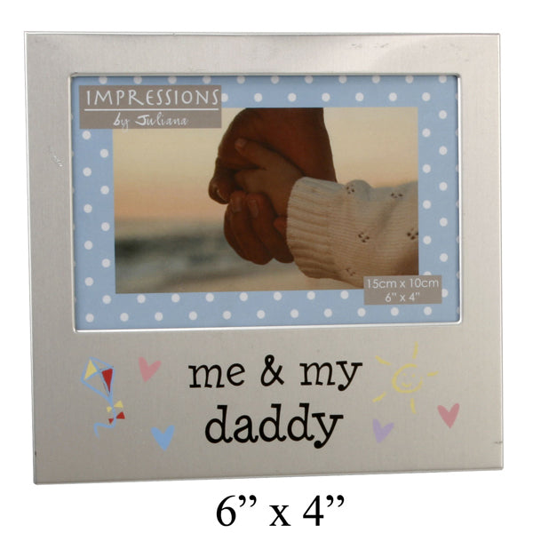 Me & My Daddy Photo Frame 4" x 6"