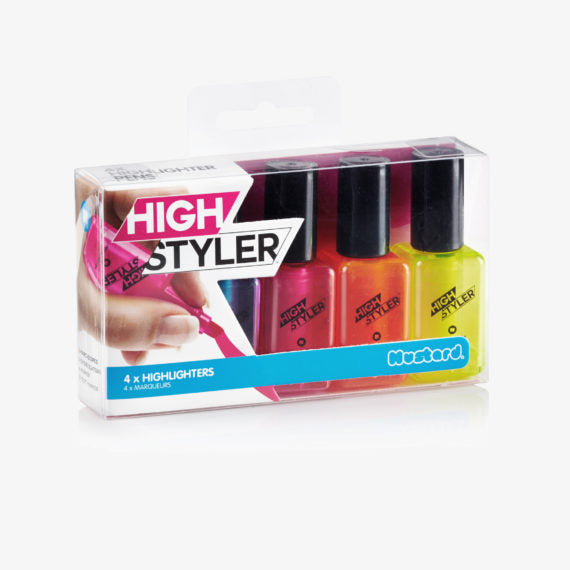 Nail Varnish Shaped Highlighters