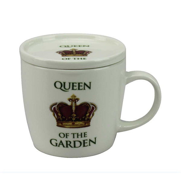 Queen of the Garden Fine China Mug and Coaster