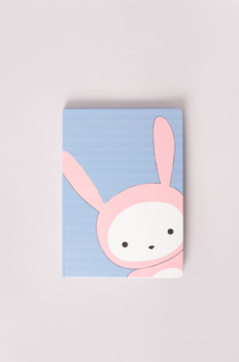 Bunny B Hardback Notebook Blue