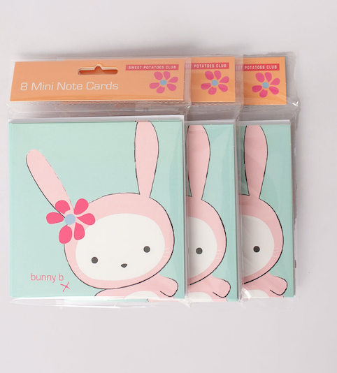 Bunny B Mini Notecards