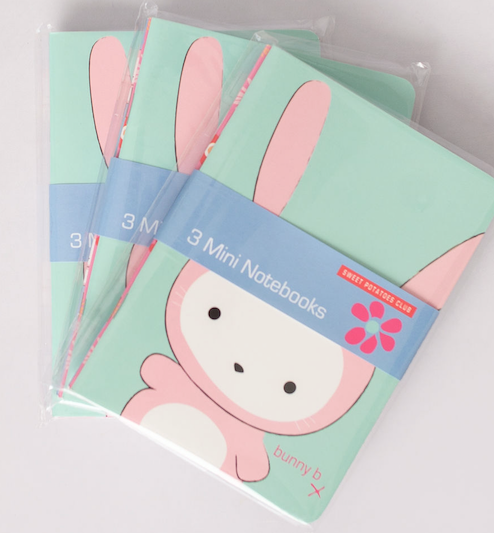 Bunny B Set of 3 Mini Notebooks