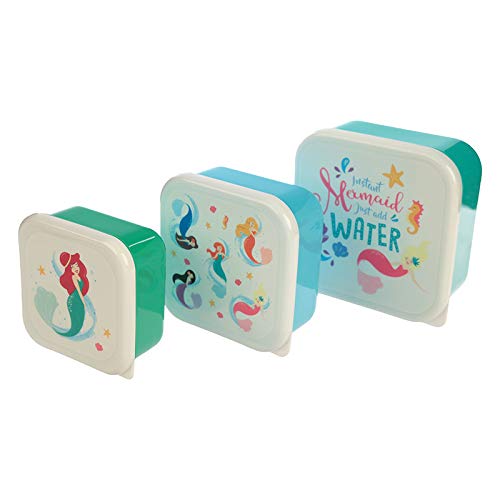 Enchanted Seas Mermaid - Set of 3 Lunch Boxes