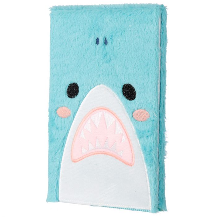 Shark Cafe Plush Fluffies Notobook A6