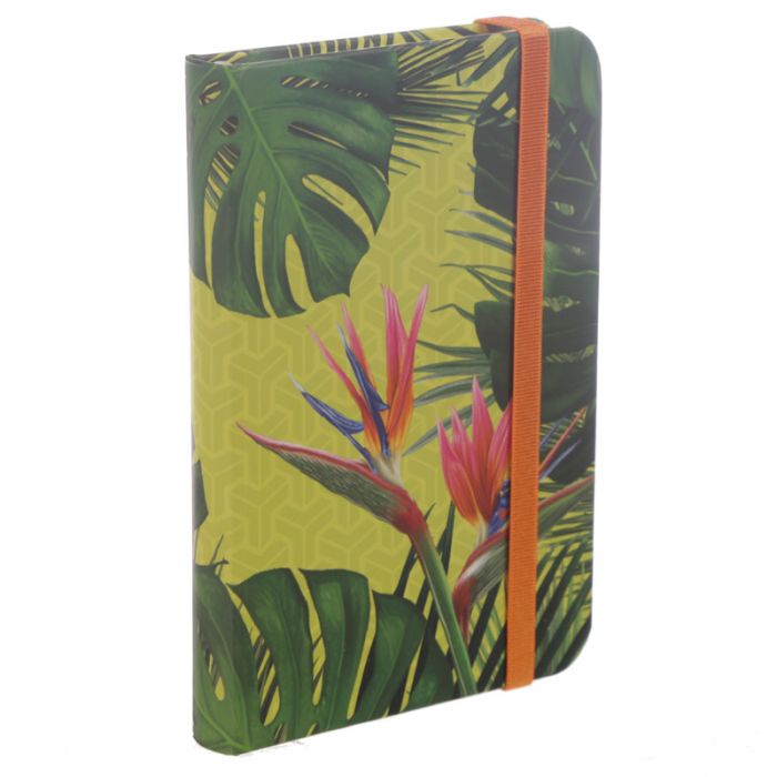 Tropical A6 Hardback Lined Notebook