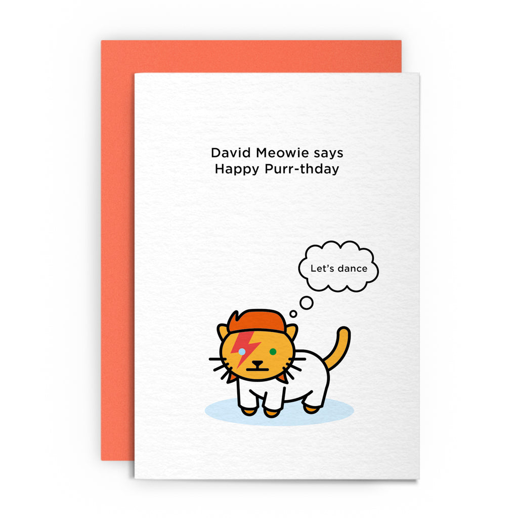 David Meowie Says Happy Purr-thday. Let’s Dance