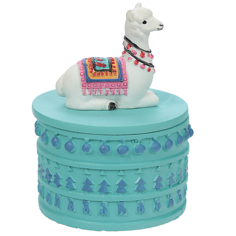 Alpaca Trinket Box