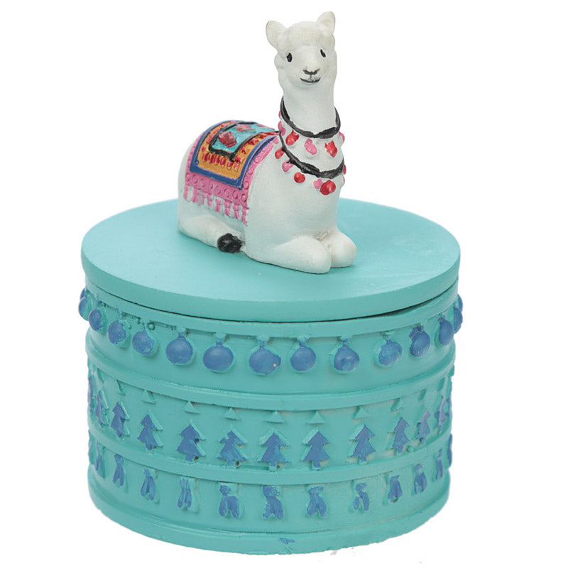 Alpaca Trinket Box