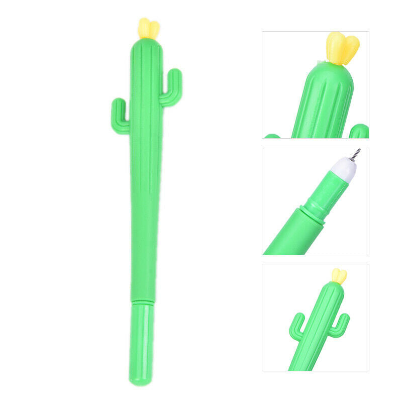 Cactus Gel Pen - Yellow