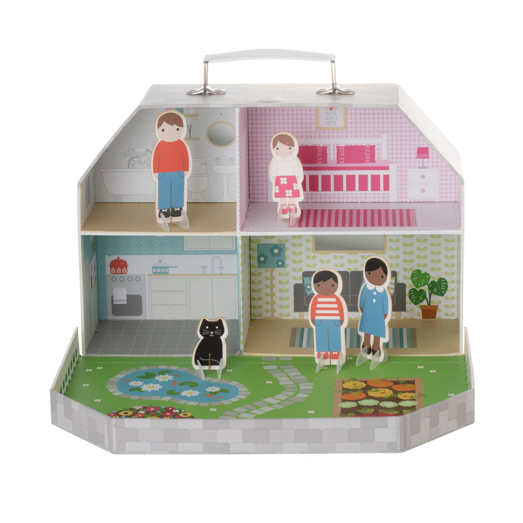 Lets Play Dolls House with Figurines