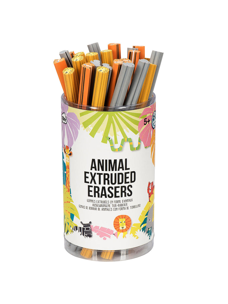 Animal Extruded Erasers