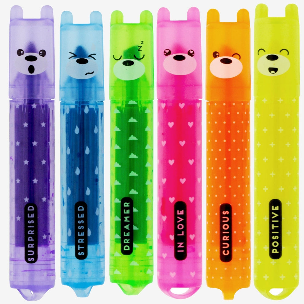 Mini Scented Teddy Highlighters