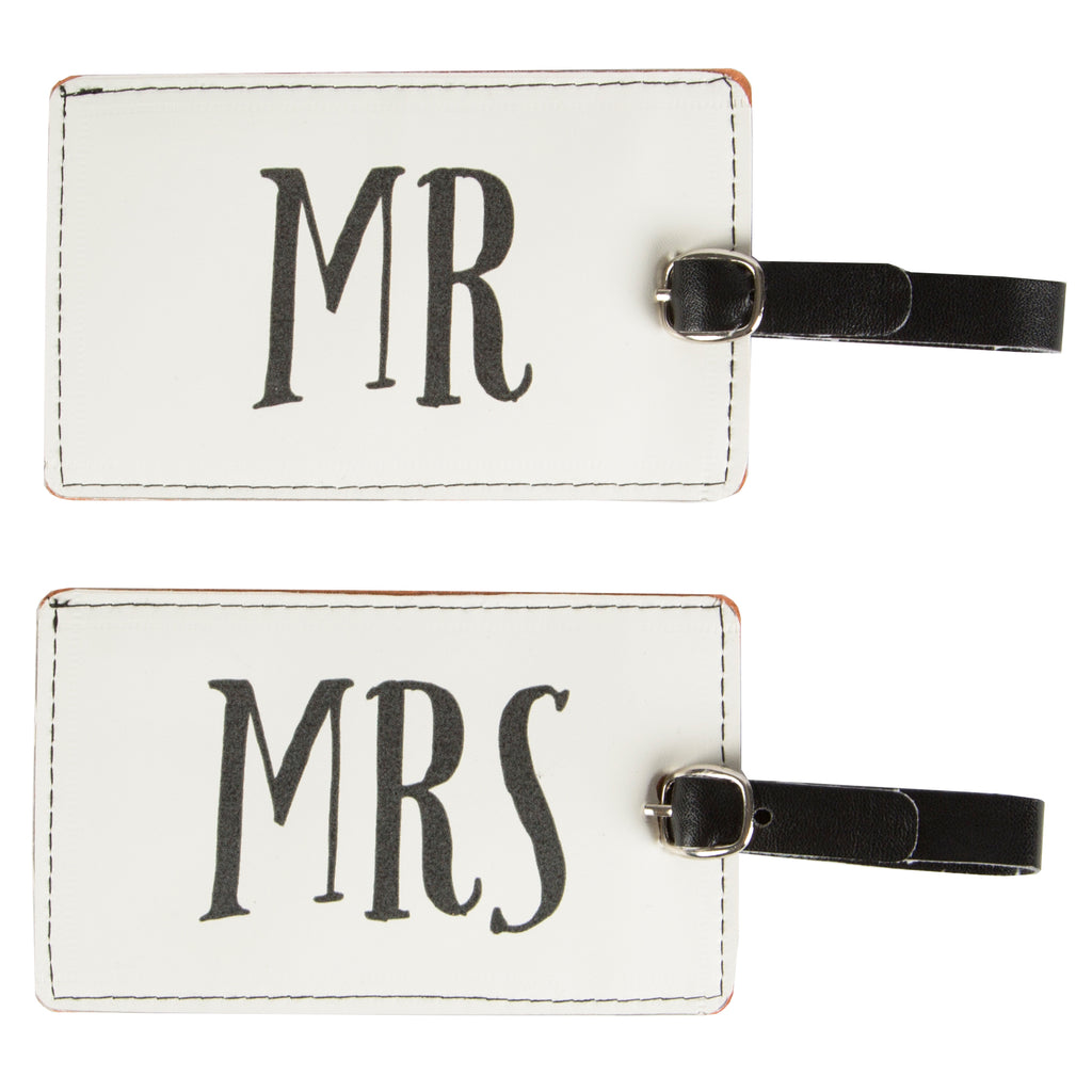 Mr & Mrs Luggage Tags