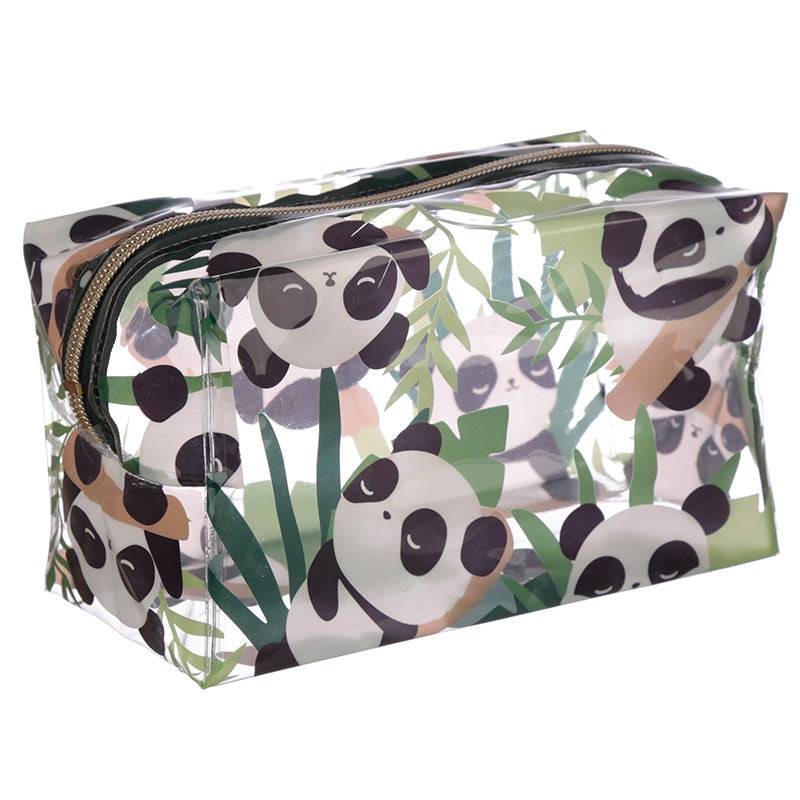 Panda Clear Toiletries Bag