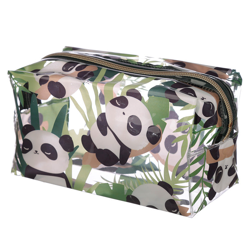 Panda Clear Toiletries Bag